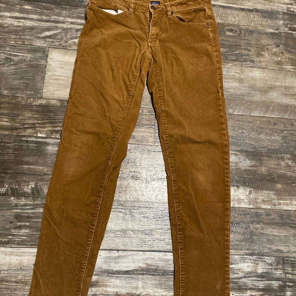 Patagonia women’s Tan Corduroy Trousers